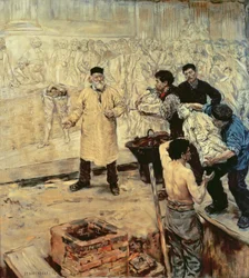 Na fundição, 1886